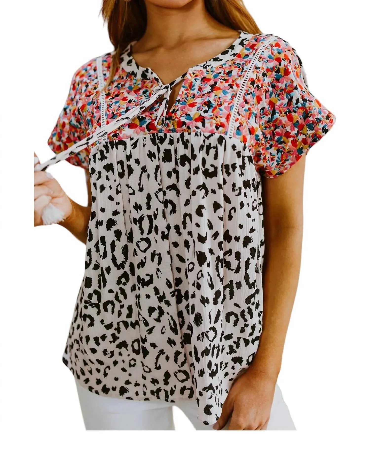 Andree By Unit - Bohemian Dreams Leopard Top