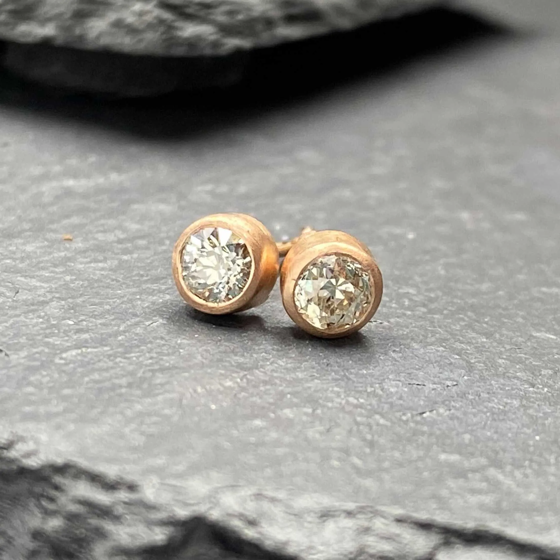 Antique Diamond Studs