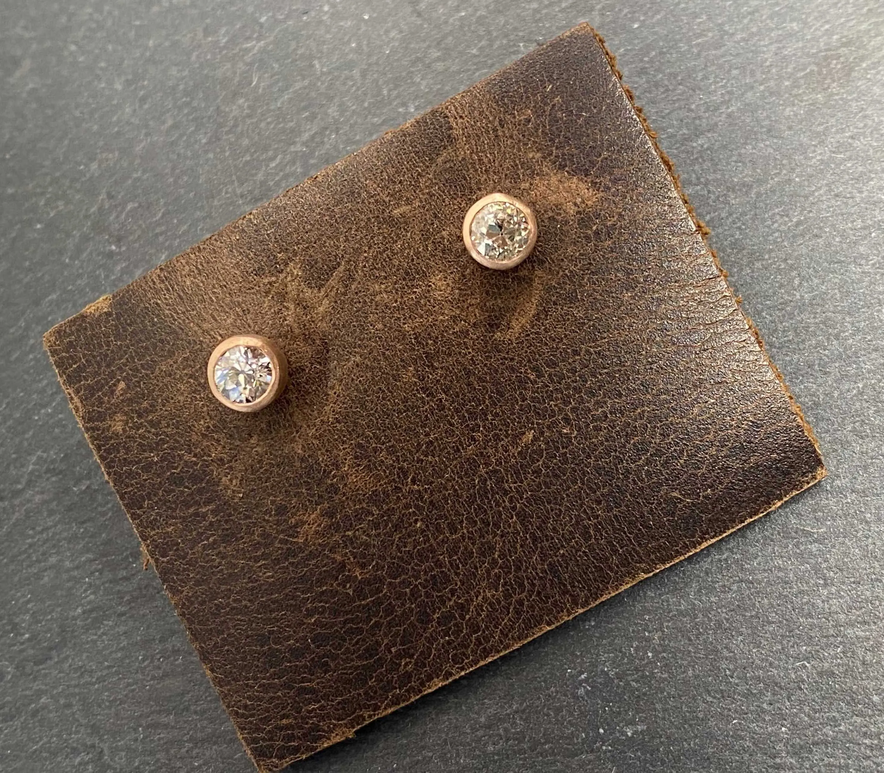 Antique Diamond Studs