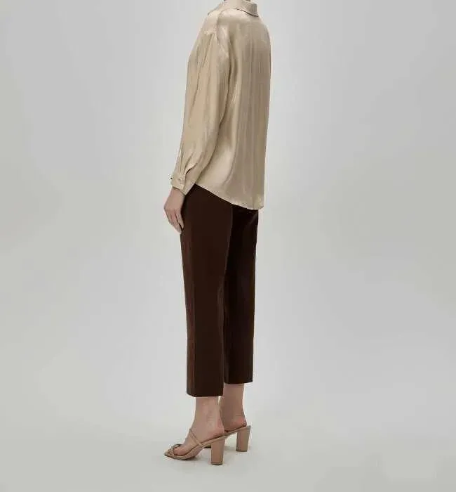 Apricot Long Sleeve Relaxed Fit Shirt