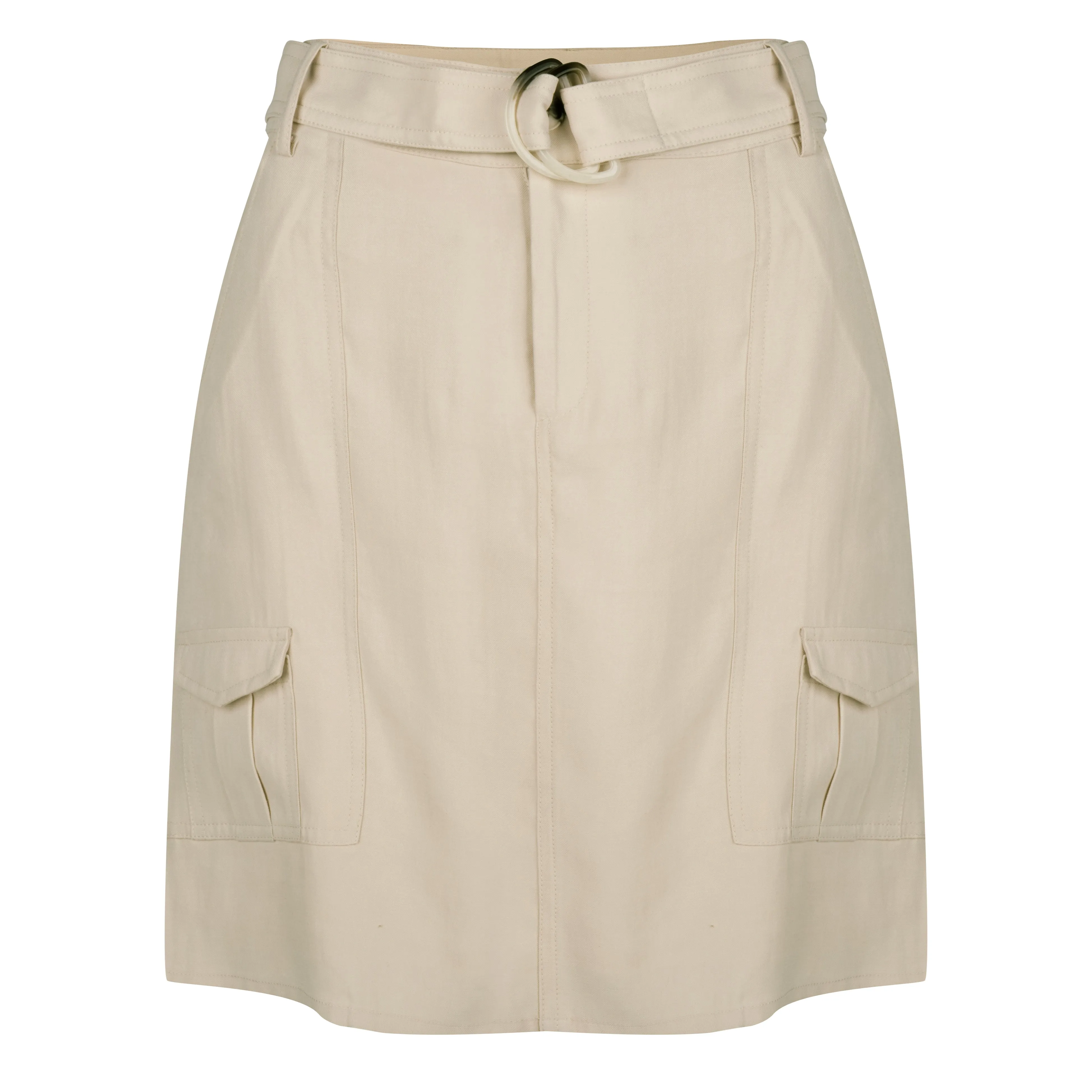 Esqualo - Belted Mini Skirt