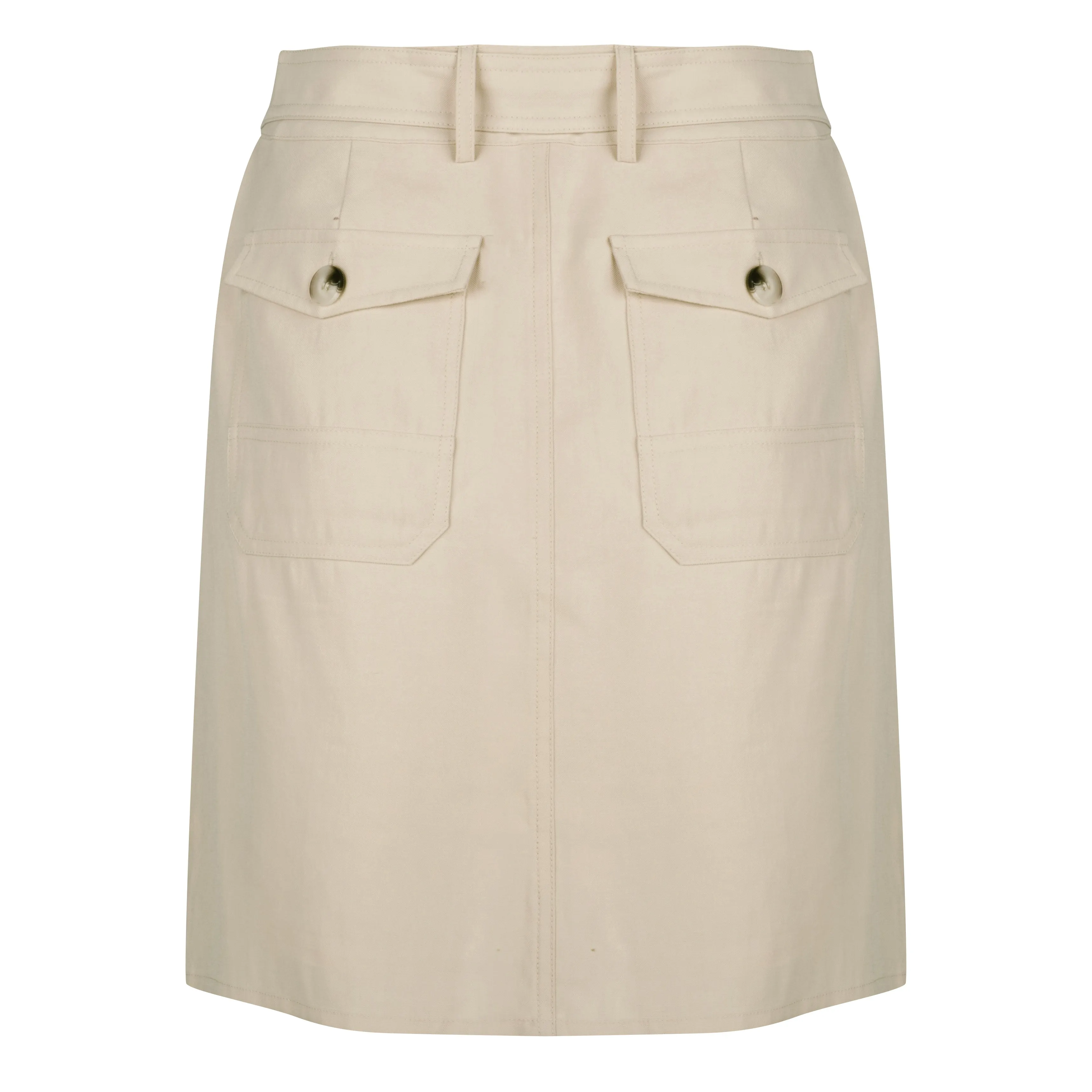 Esqualo - Belted Mini Skirt