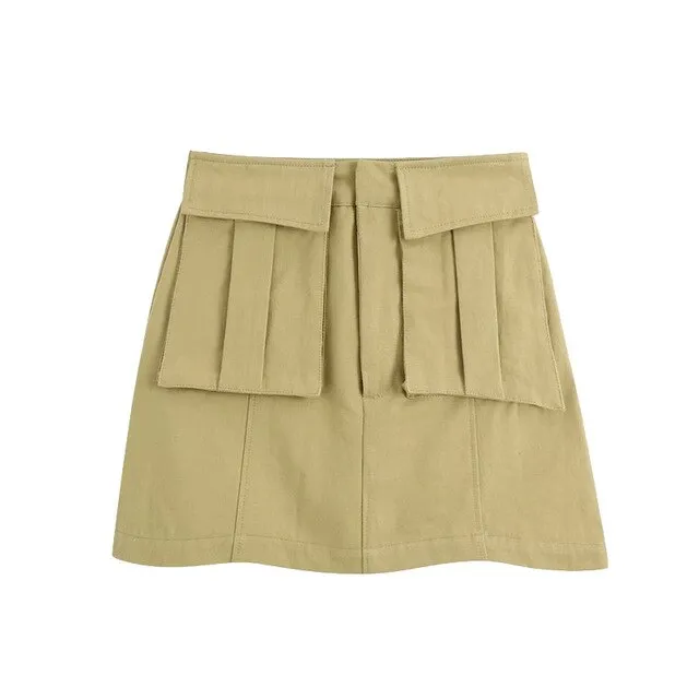MINI SKIRT WITH POCKETS