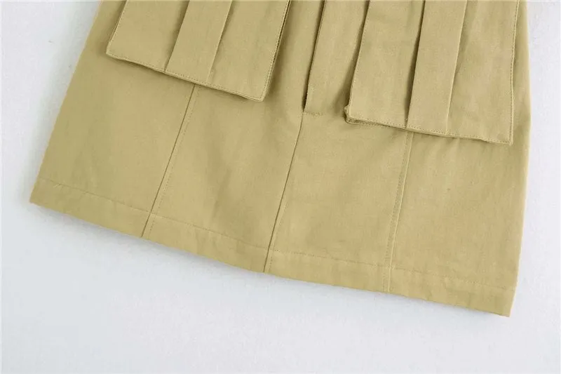 MINI SKIRT WITH POCKETS
