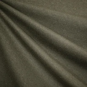 Recycled Cotton Blend Sweatshirt Fleece Olive
