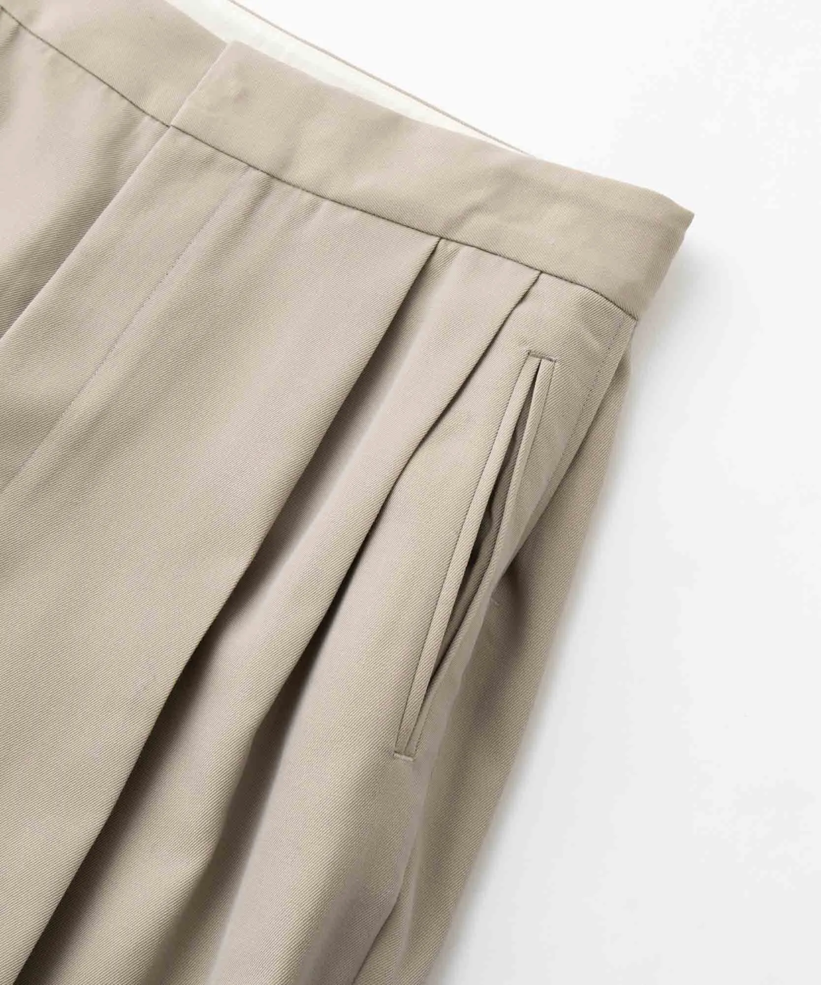 SEA SERGE WIDE TROUSERS