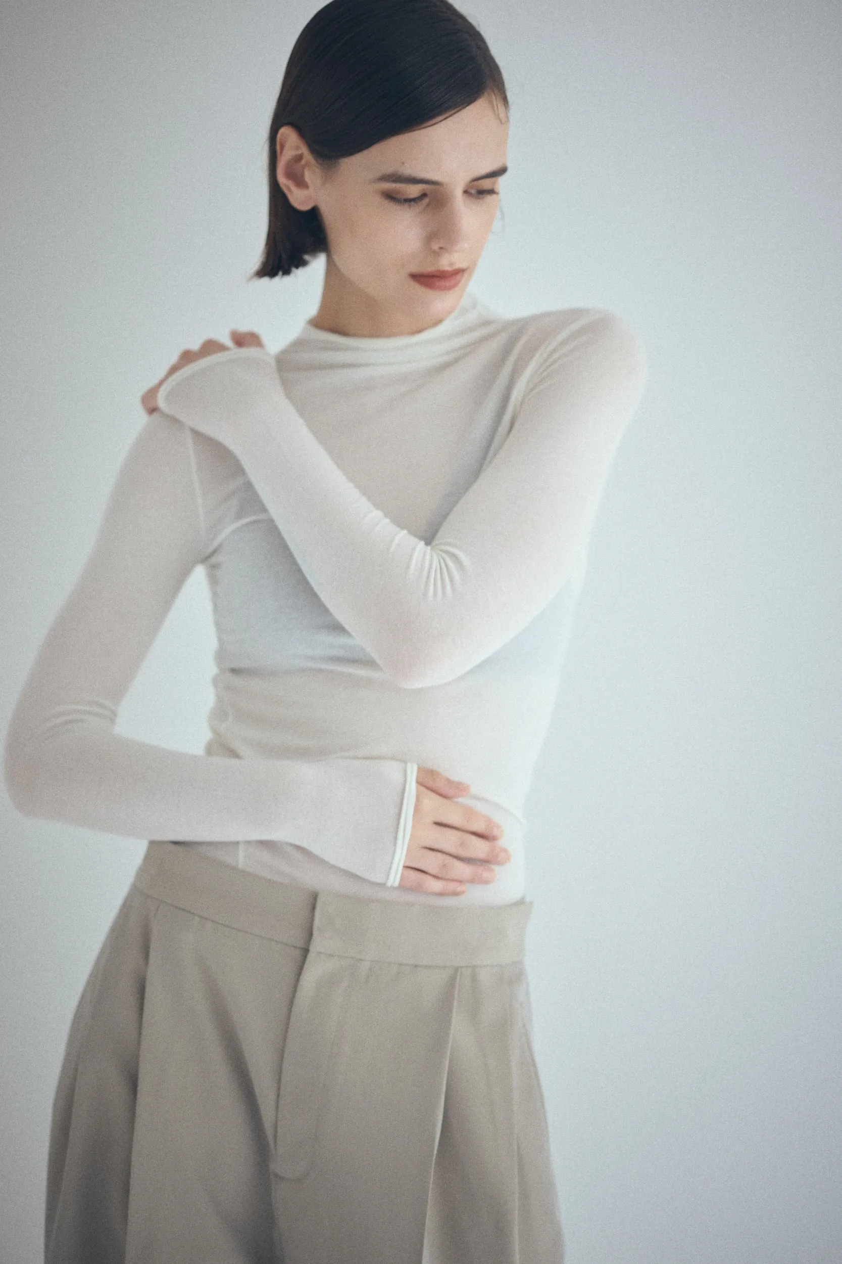 SEA SERGE WIDE TROUSERS