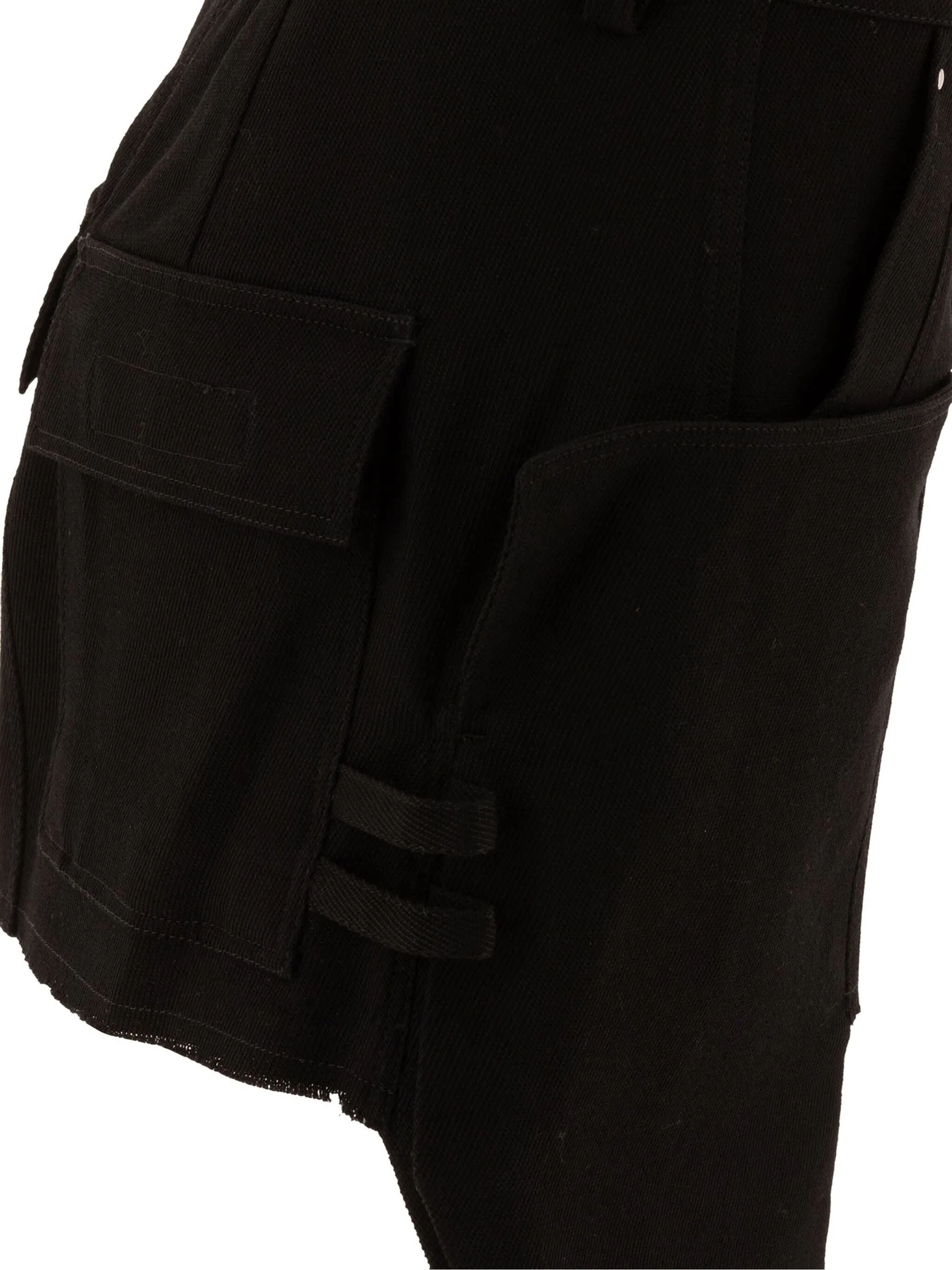 Stefan Mini Wool Drill Skirt