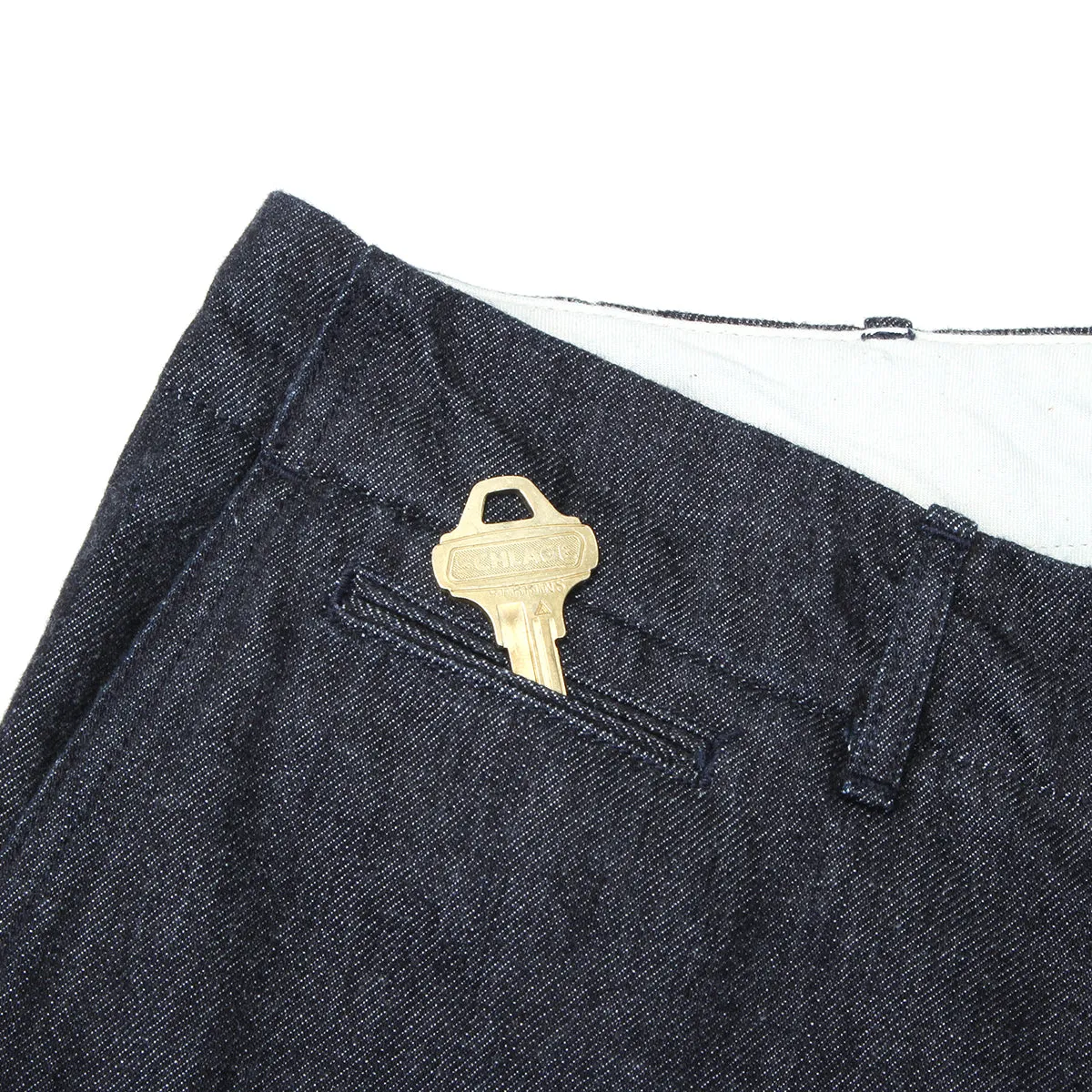 Wide Denim Pants