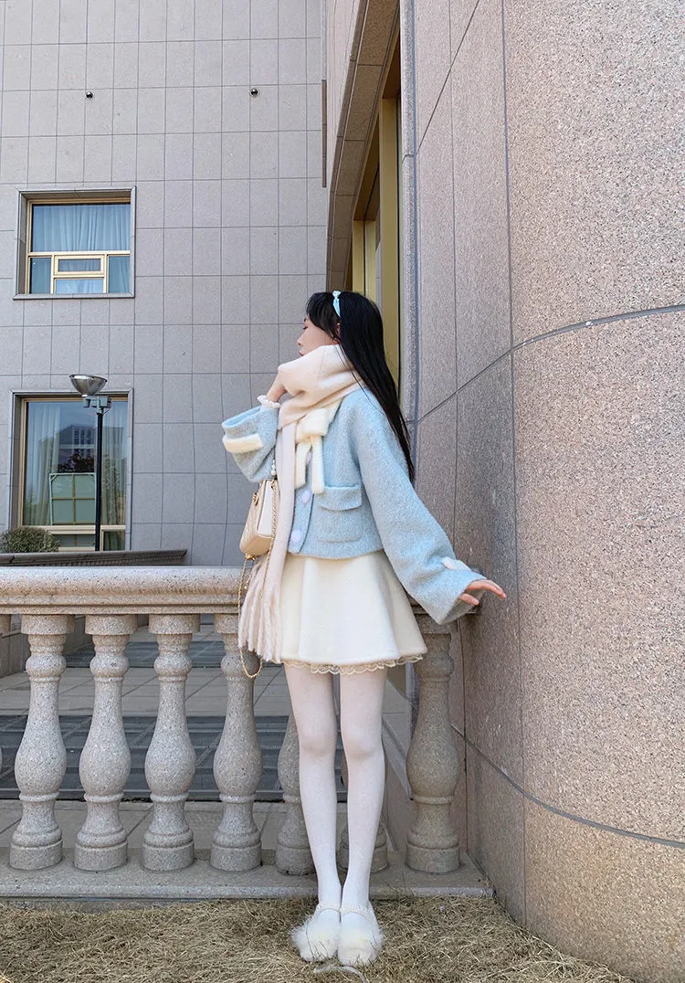 Winter Kawaii Sweet Mini Skirt