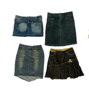 Y2K Denim Mini Skirts (NS-089)